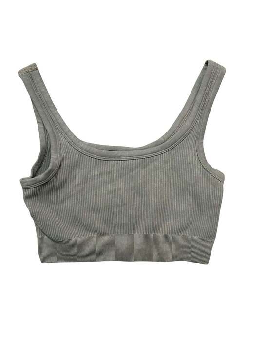 Fashion Nova Other - Fashion Nova Gray Ribbed Seamless Sports Bra Bralette Size M